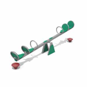 podwójna huśtawka wagowa na plac zabaw