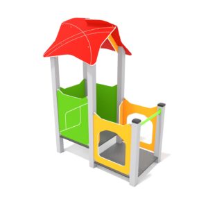 domek na plac zabaw