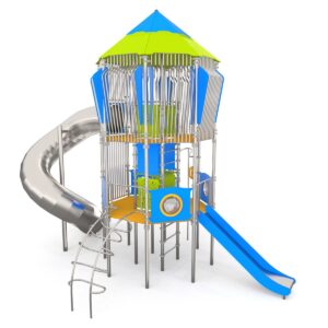 duża wieża na plac zabaw