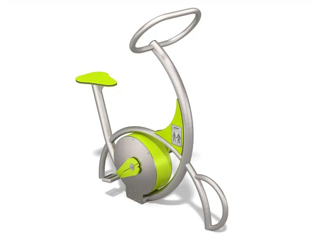 rowerek fitness siłownia zewnętrzna