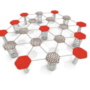 skoczki grzybki do przeskakiwania na plac zabaw