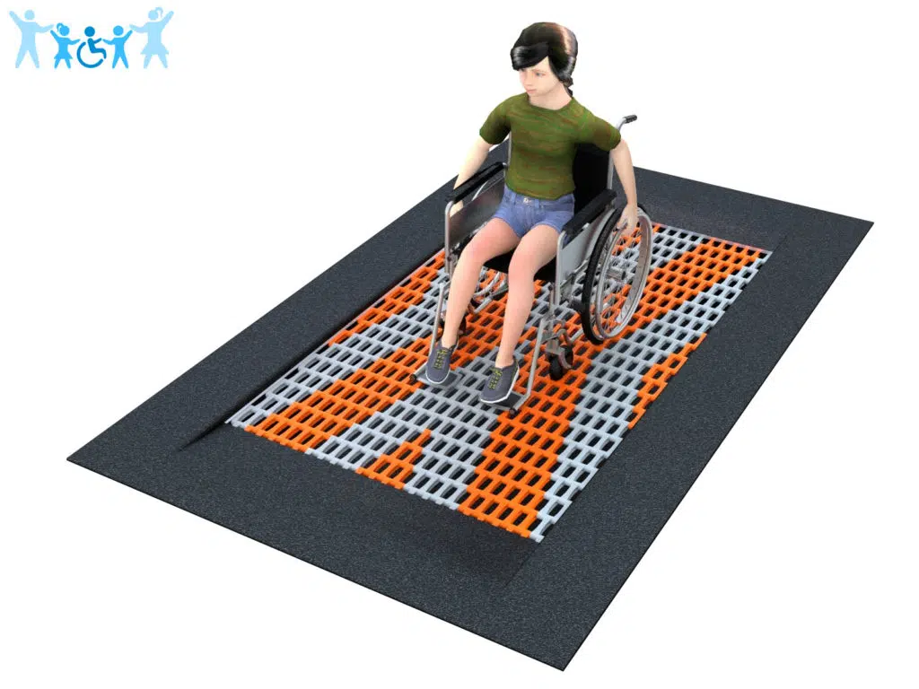 trampolina okrągła na plac zabaw
