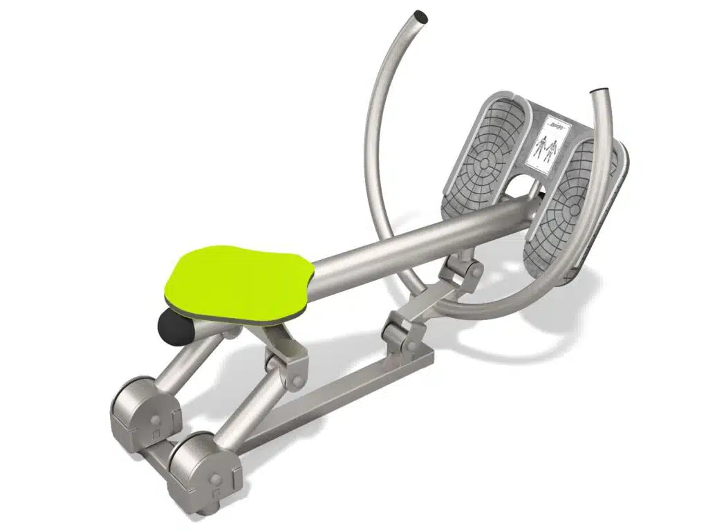 wioślarz fitness siłownia zewnętrzna