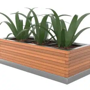 Potrójna donica miejska